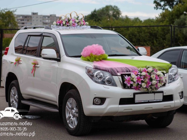 Комплект свадебных украшений на авто — Первое свидание